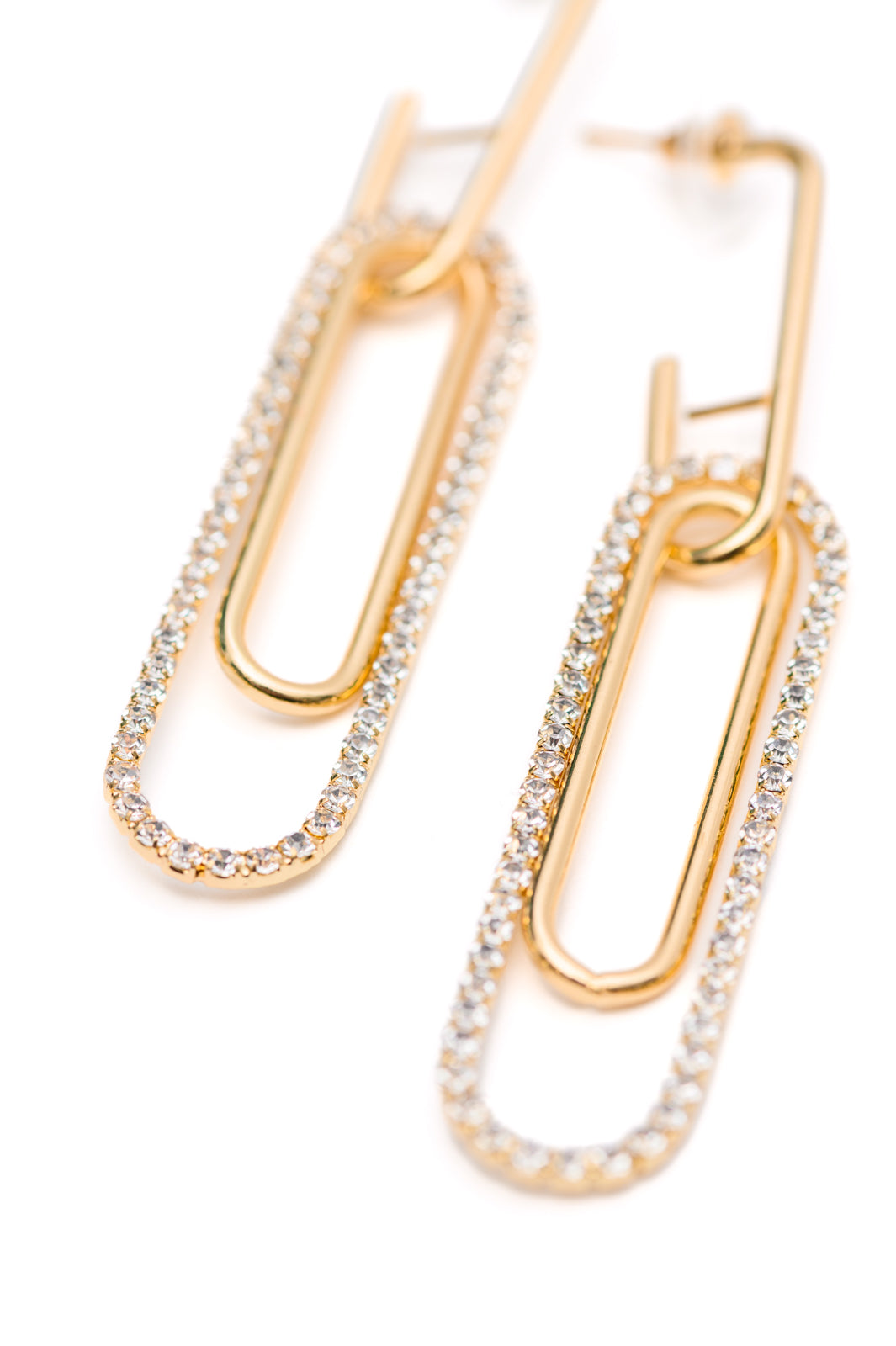 Sonia Link Earrings In Gold (Online Exclusive)