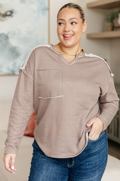 Spring In My Step V-Neck Pullover (Online Exclusive)