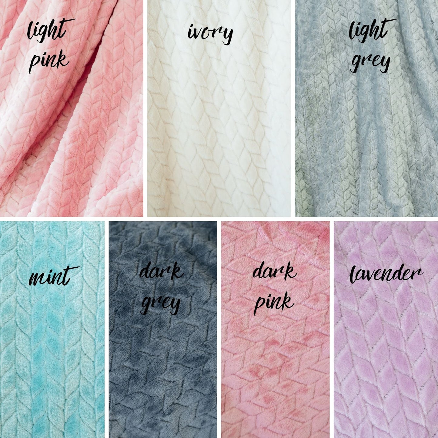 PREORDER: Emerson Blanket (Family Cuddle Size) in Seven Colors (Online Exclusive)