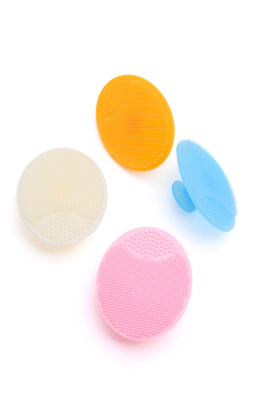 Squeaky Clean Silicone Facial Cleansing Brush Pack of 4 (Online Exclusive)