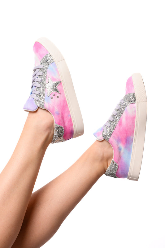 Supernova Sneakers in Pastel Tie Dye (Online Exclusive)