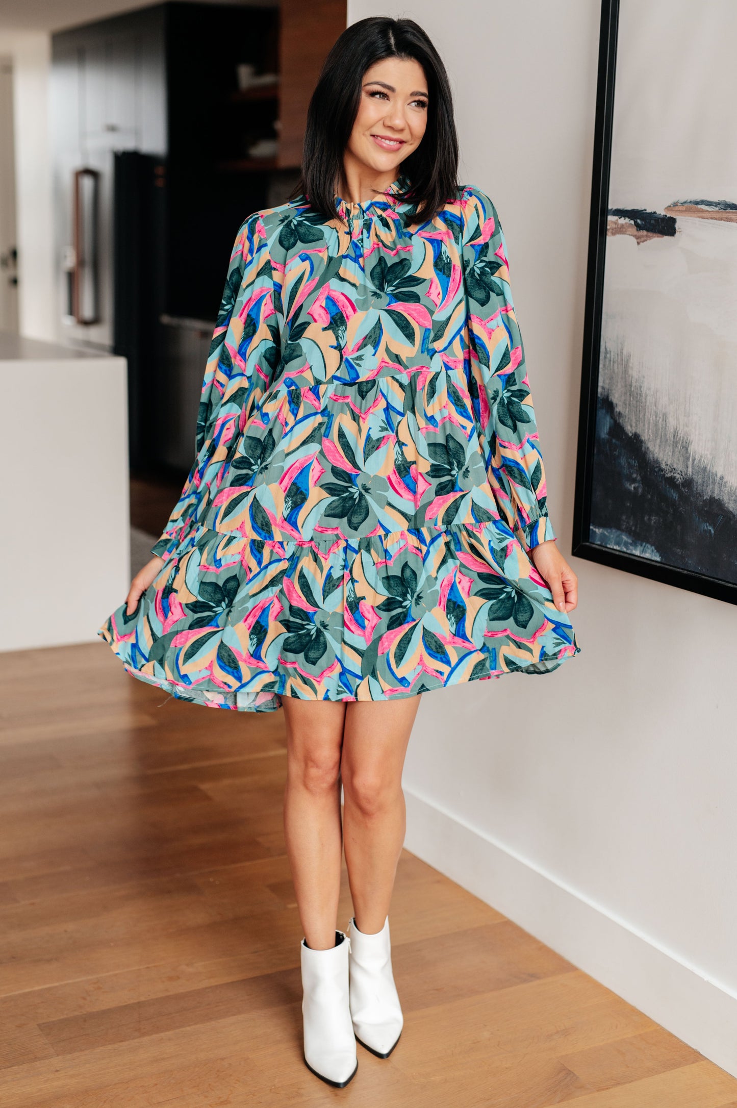 Thrill of it All Floral Dress (Online Exclusive)