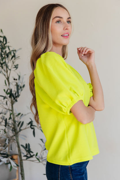 Try Me Balloon Sleeve Blouse (Online Exclusive)