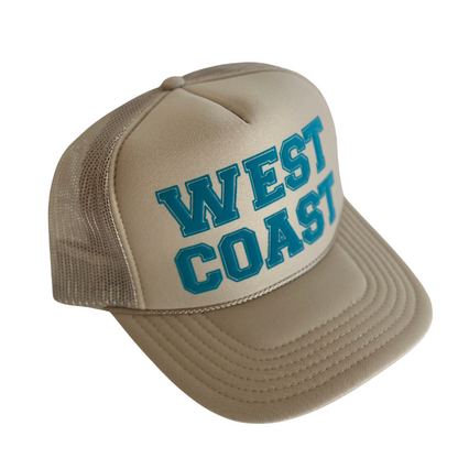 West Coast East Coast Trucker Hat