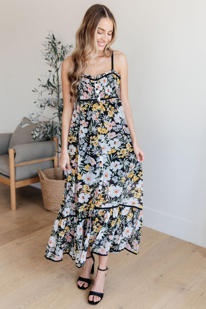 Up From the Ashes Floral Maxi Dress (Online Exclusive)