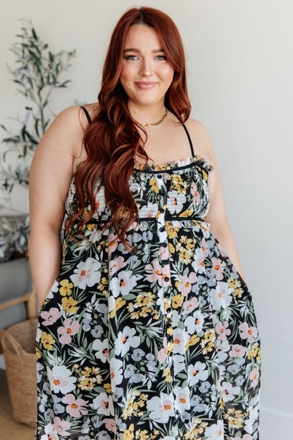 Up From the Ashes Floral Maxi Dress (Online Exclusive)