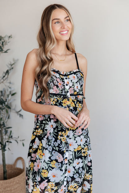 Up From the Ashes Floral Maxi Dress (Online Exclusive)