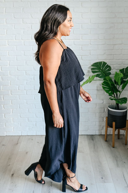 When All is Said and Done Spaghetti Strap Jumpsuit (Online Exclusive)