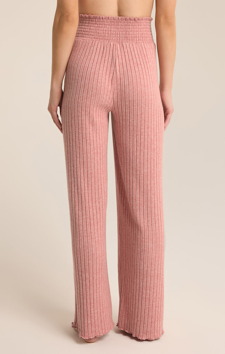 DAWN SMOCKED RIB PANT