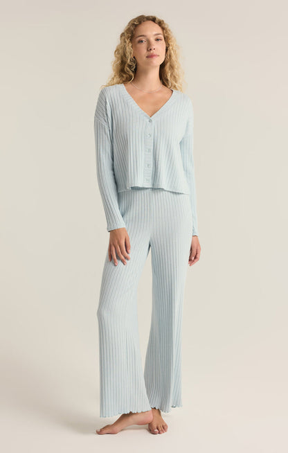 DAWN SMOCKED RIB PANT