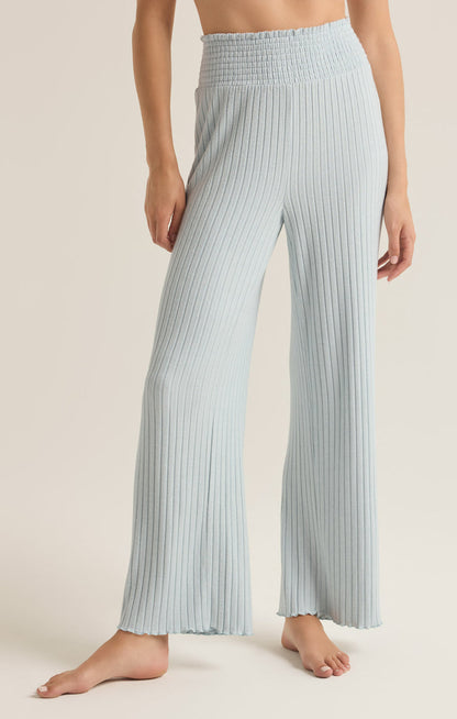 DAWN SMOCKED RIB PANT