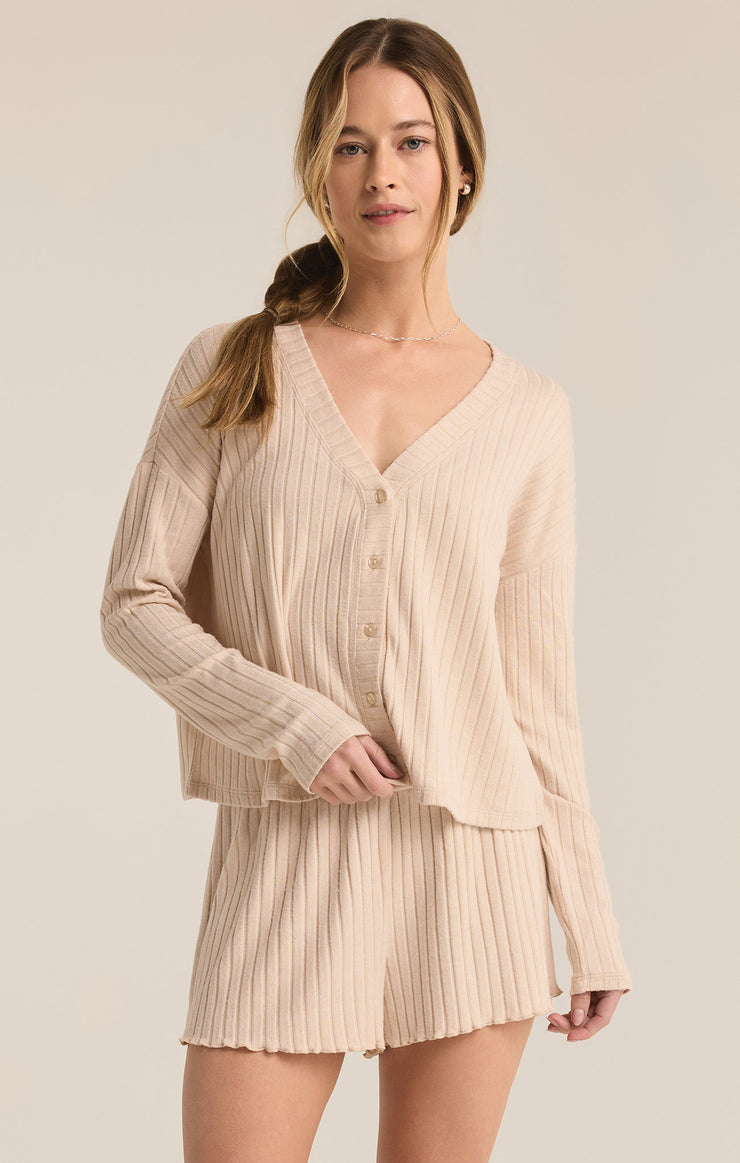 MARA LONG SLEEVE CARDIGAN TOP