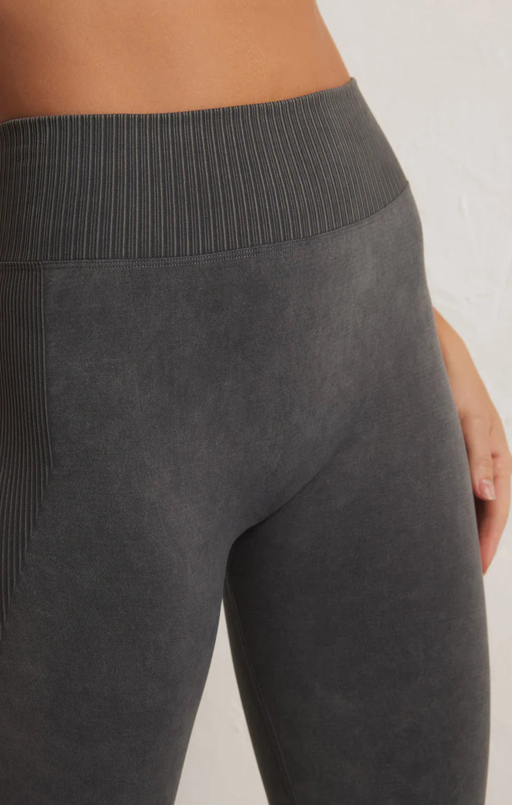 WASH OUT SEAMLESS 7/8 LEGGING