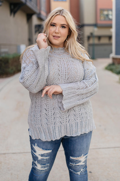 A Bit Of Knit Sweater (Online Exclusive) - Uptown Boutique Ramona