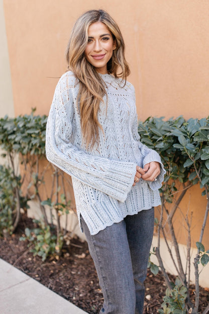 A Bit Of Knit Sweater (Online Exclusive) - Uptown Boutique Ramona