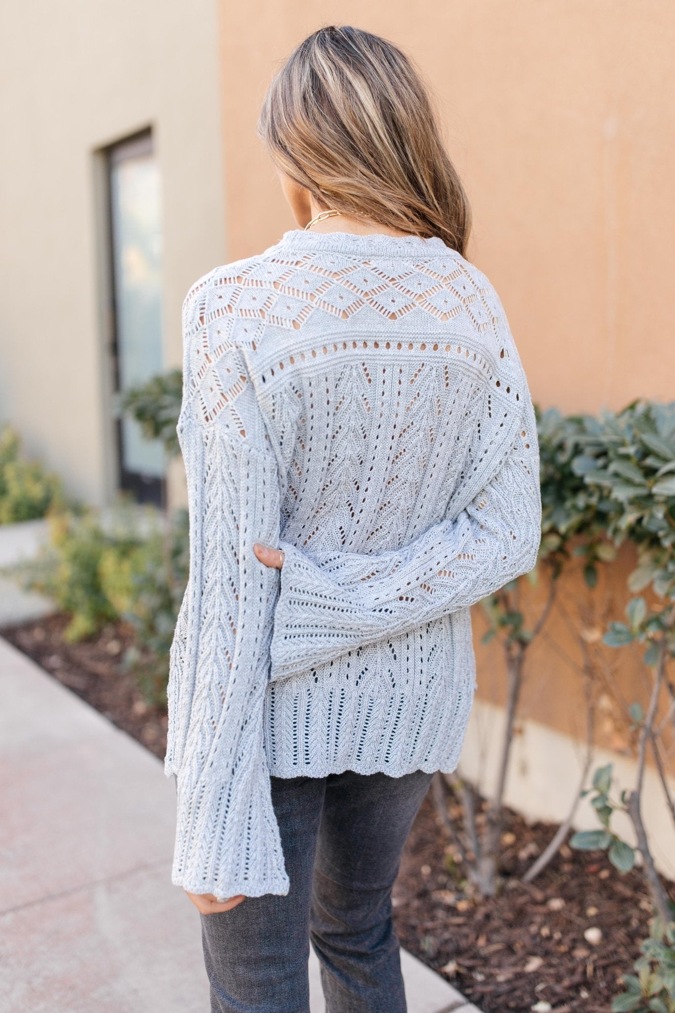 A Bit Of Knit Sweater (Online Exclusive) - Uptown Boutique Ramona