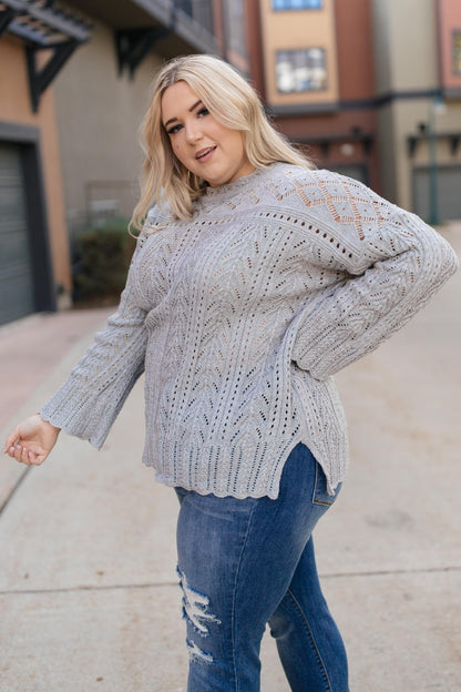 A Bit Of Knit Sweater (Online Exclusive) - Uptown Boutique Ramona