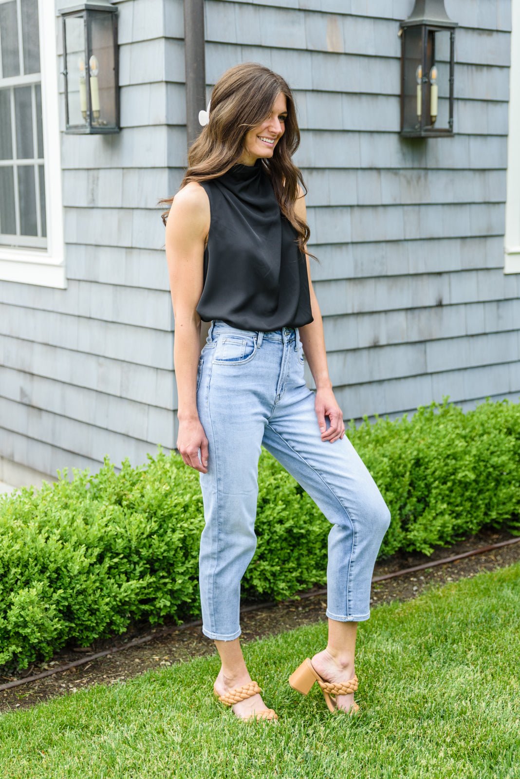 A - Game Mom Fit Jeans (Online Exclusive) - Uptown Boutique Ramona