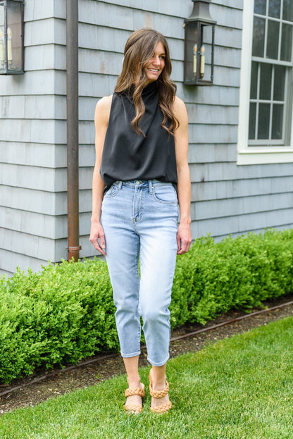 A - Game Mom Fit Jeans (Online Exclusive) - Uptown Boutique Ramona