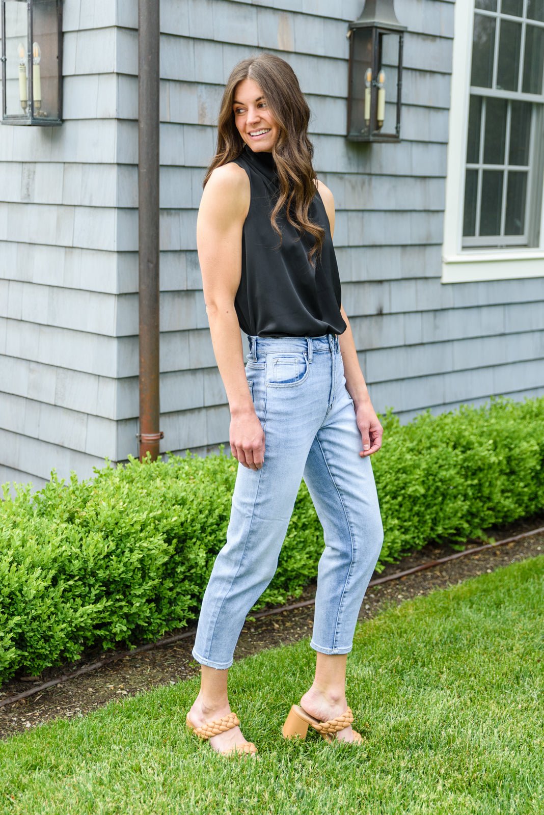 A - Game Mom Fit Jeans (Online Exclusive) - Uptown Boutique Ramona