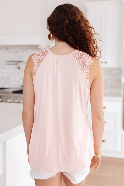 A Little Goes A Long Way Top In Blush (Online Exclusive) - Uptown Boutique Ramona