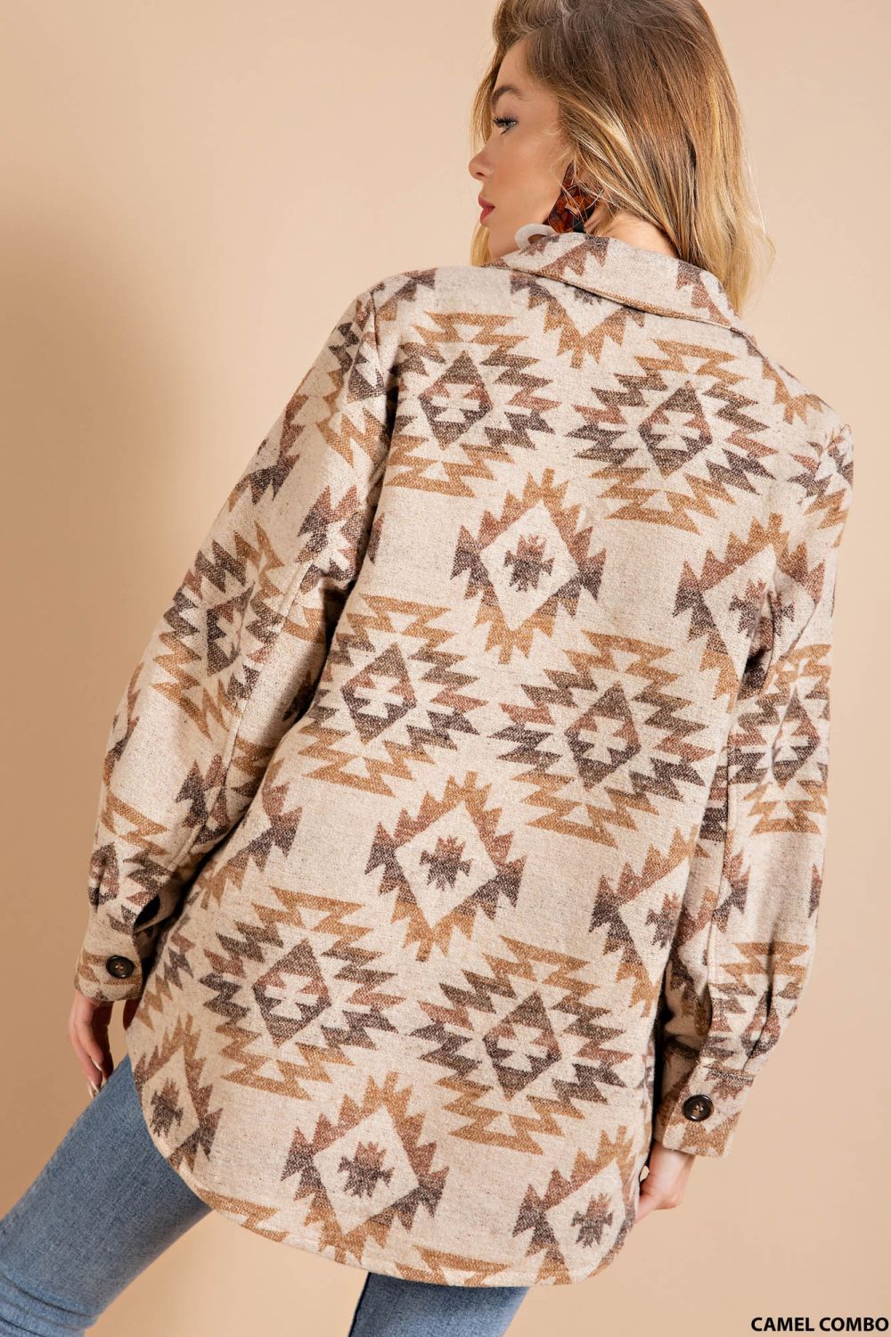 A Possibility Aztec Shacket *FS - Uptown Boutique Ramona