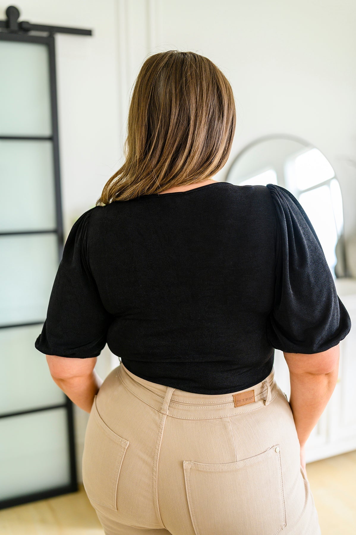 A Total Vision Square Neck Bodysuit (Online Exclusive) - Uptown Boutique Ramona