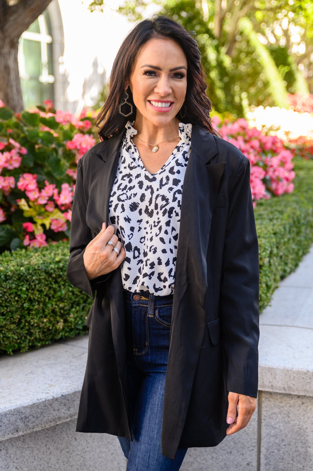 Abby Blazer In Black (Online Exclusive) - Uptown Boutique Ramona