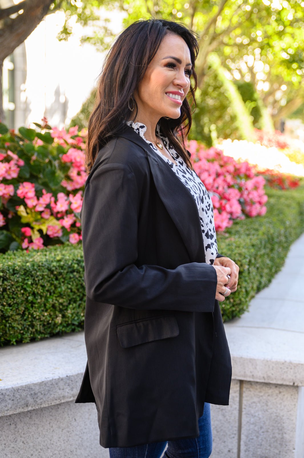 Abby Blazer In Black (Online Exclusive) - Uptown Boutique Ramona