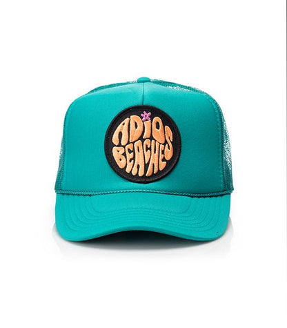 Adios Beaches Patch Trucker Hat - Uptown Boutique Ramona