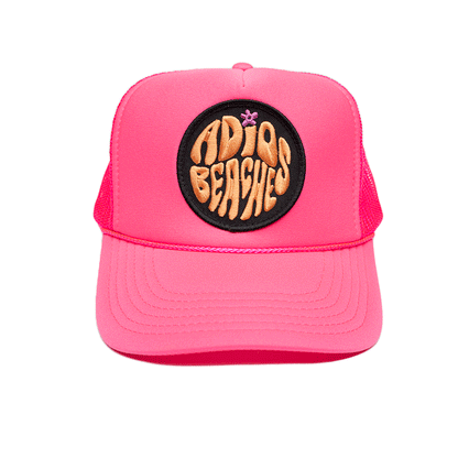 Adios Beaches Patch Trucker Hat - Uptown Boutique Ramona