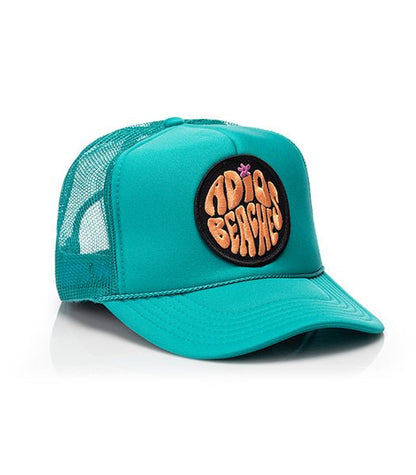 Adios Beaches Patch Trucker Hat - Uptown Boutique Ramona