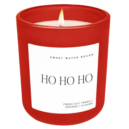 Ho Ho Ho Candle