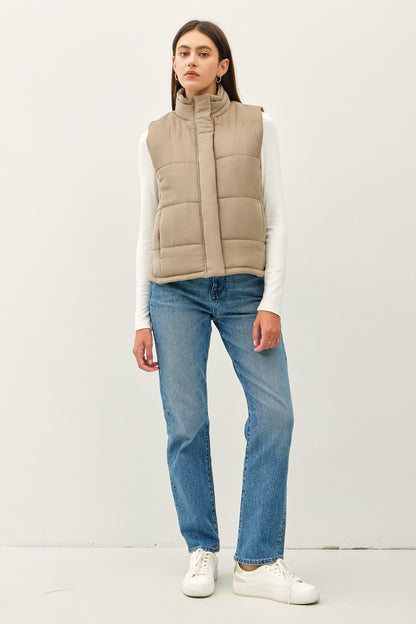 COZY ZONE QUILTED VEST