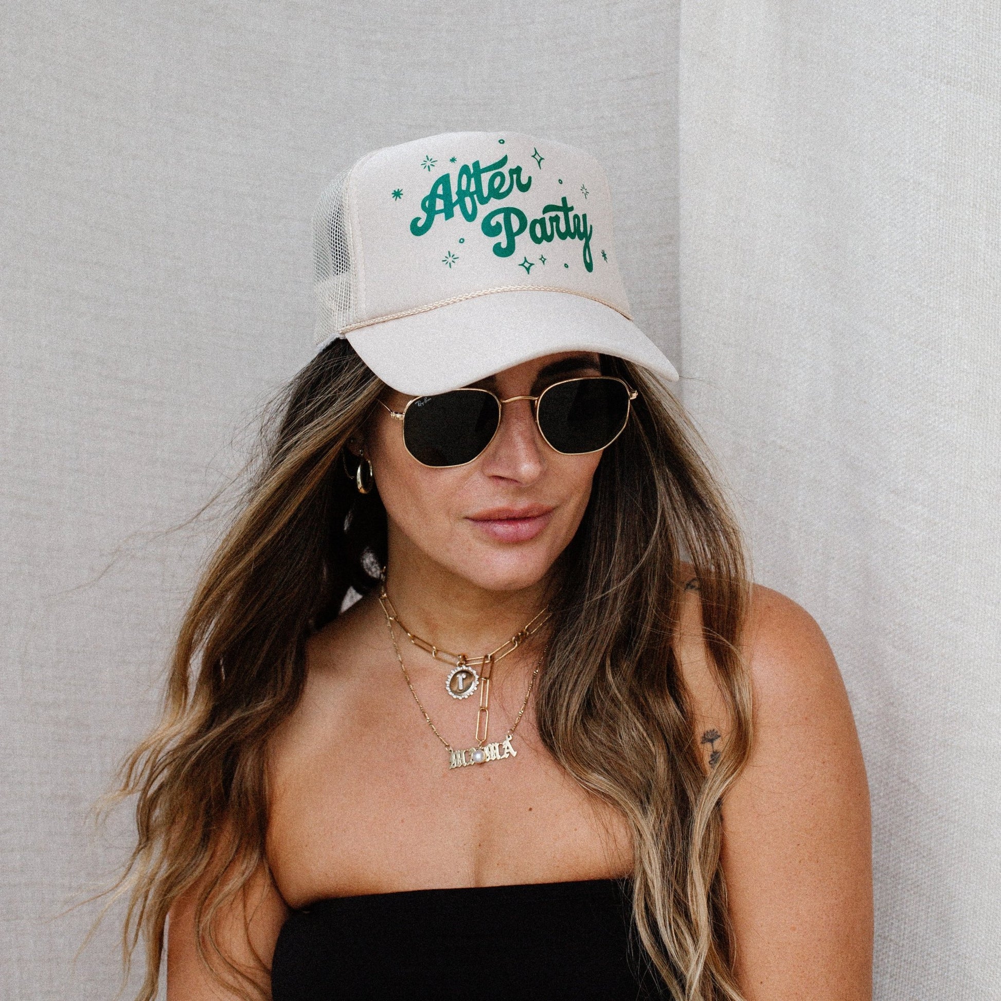 After Party Trucker Hat - Uptown Boutique Ramona