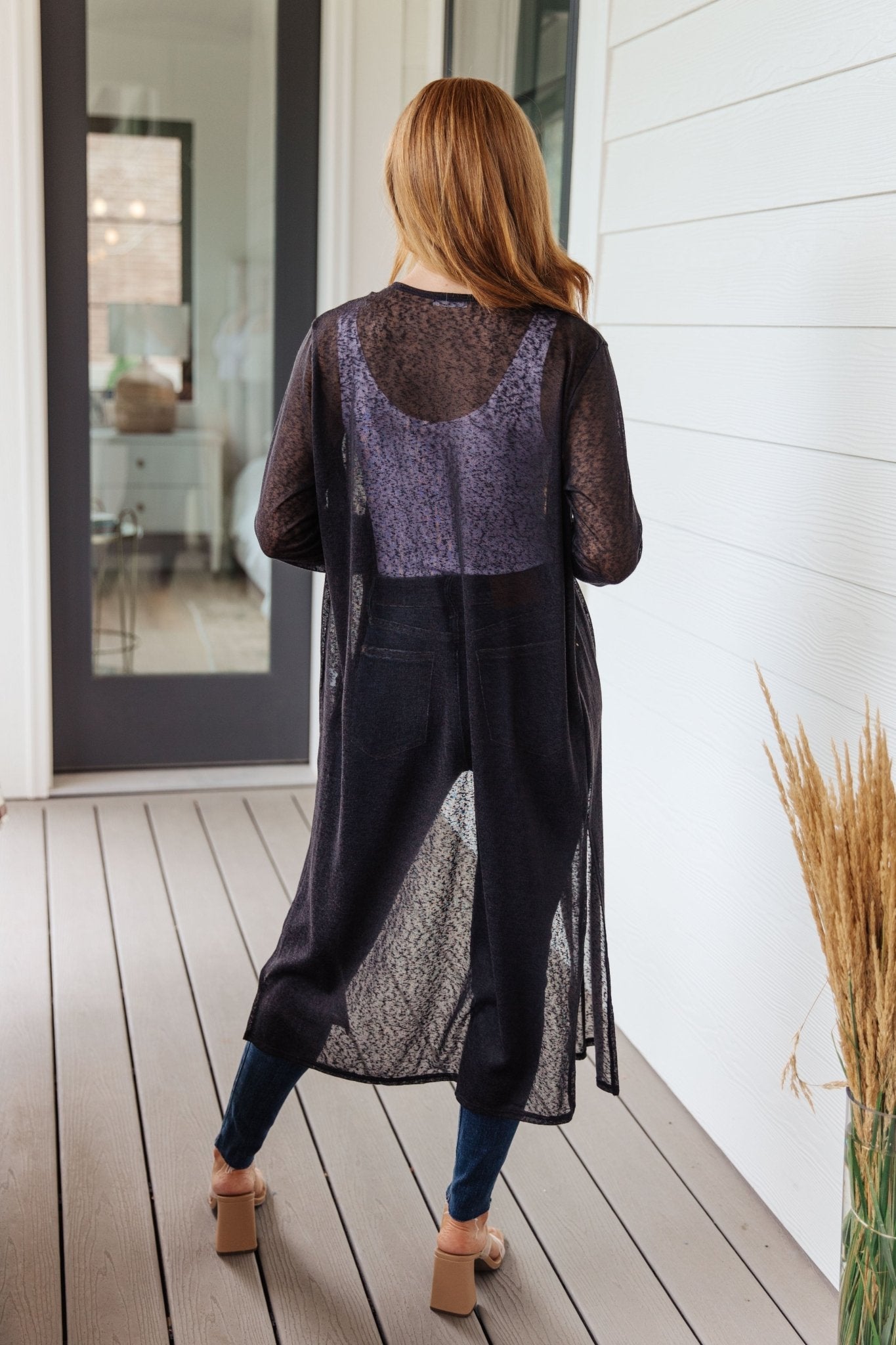 Afternoon Shade Sheer Cardigan (Online Exclusive) - Uptown Boutique Ramona