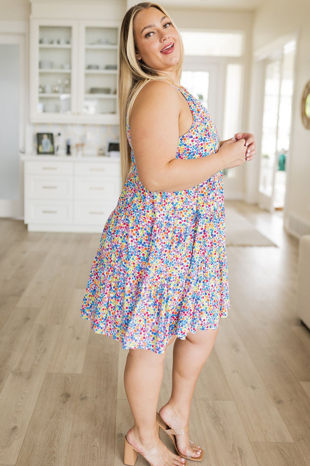 Afternoon Sun Floral Dress - Uptown Boutique Ramona