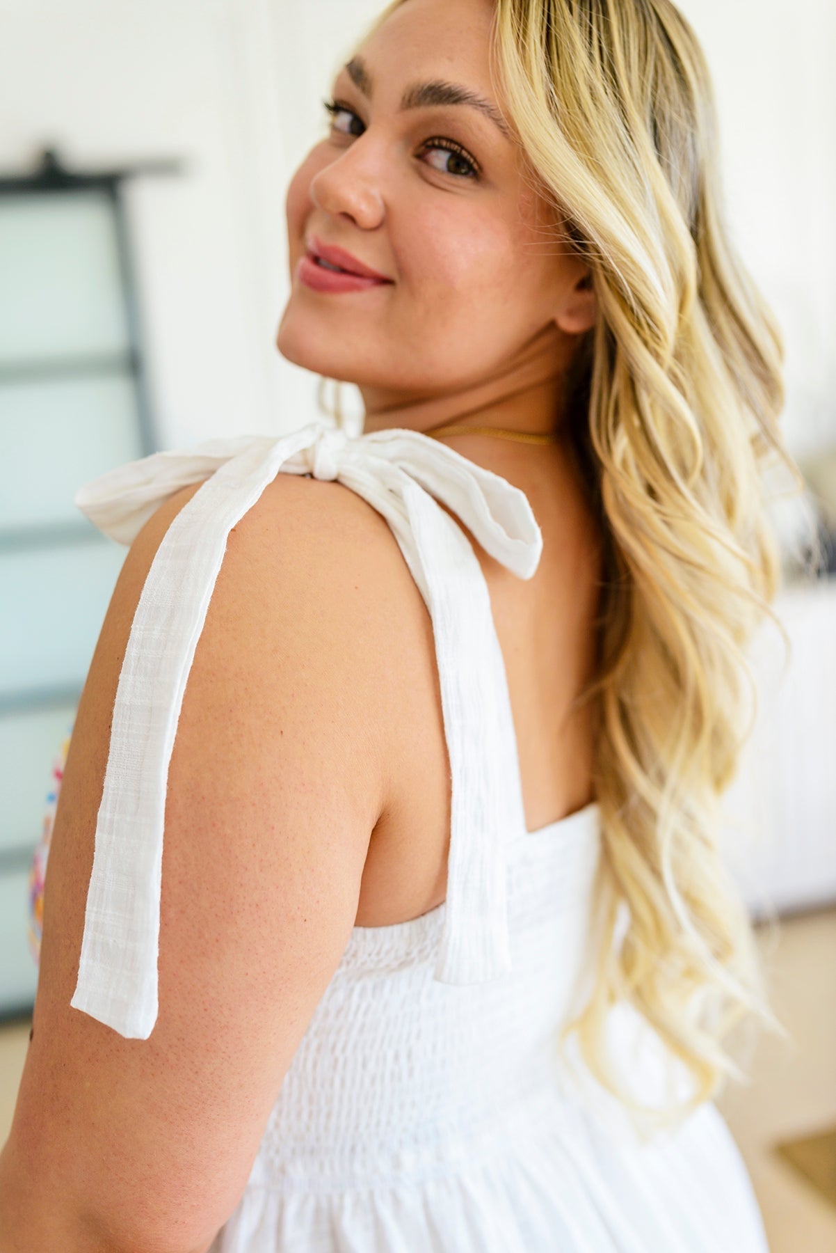 Ain't She Sweet Embroidered Babydoll Dress (Online Exclusive) - Uptown Boutique Ramona