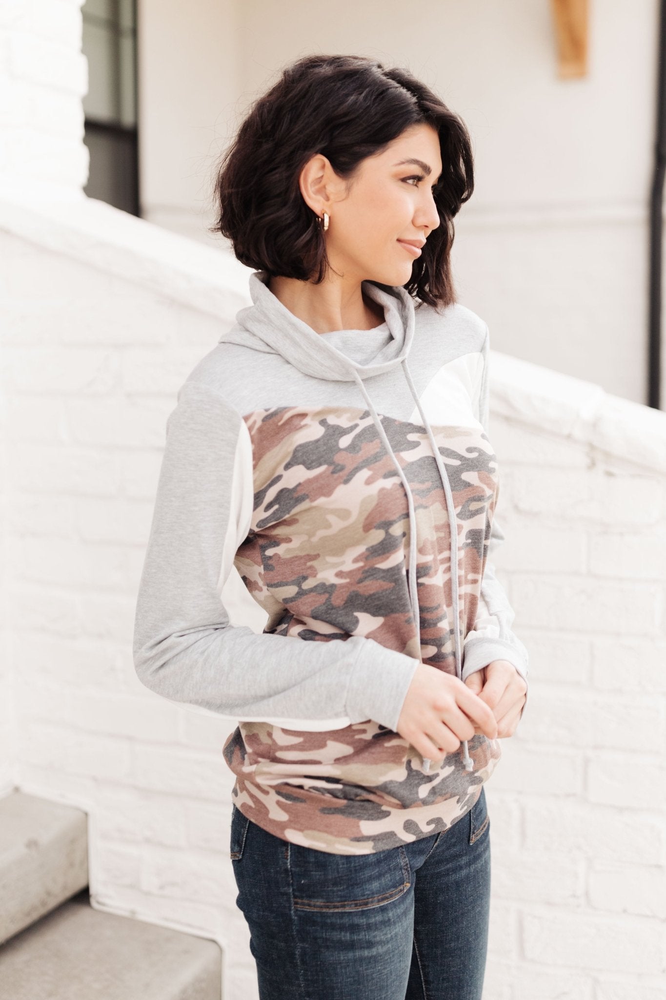 All About Adventure Top in Camo (Online Exclusive) - Uptown Boutique Ramona