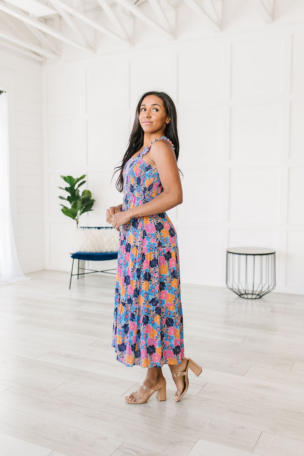 Along The Way Floral Maxi (Online Exclusive) - Uptown Boutique Ramona