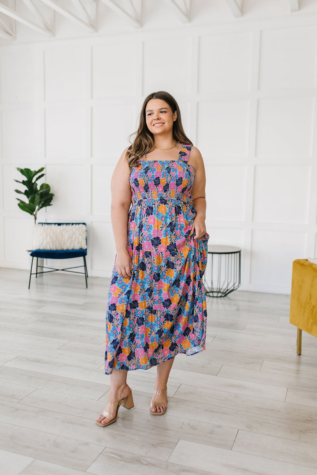 Along The Way Floral Maxi (Online Exclusive) - Uptown Boutique Ramona