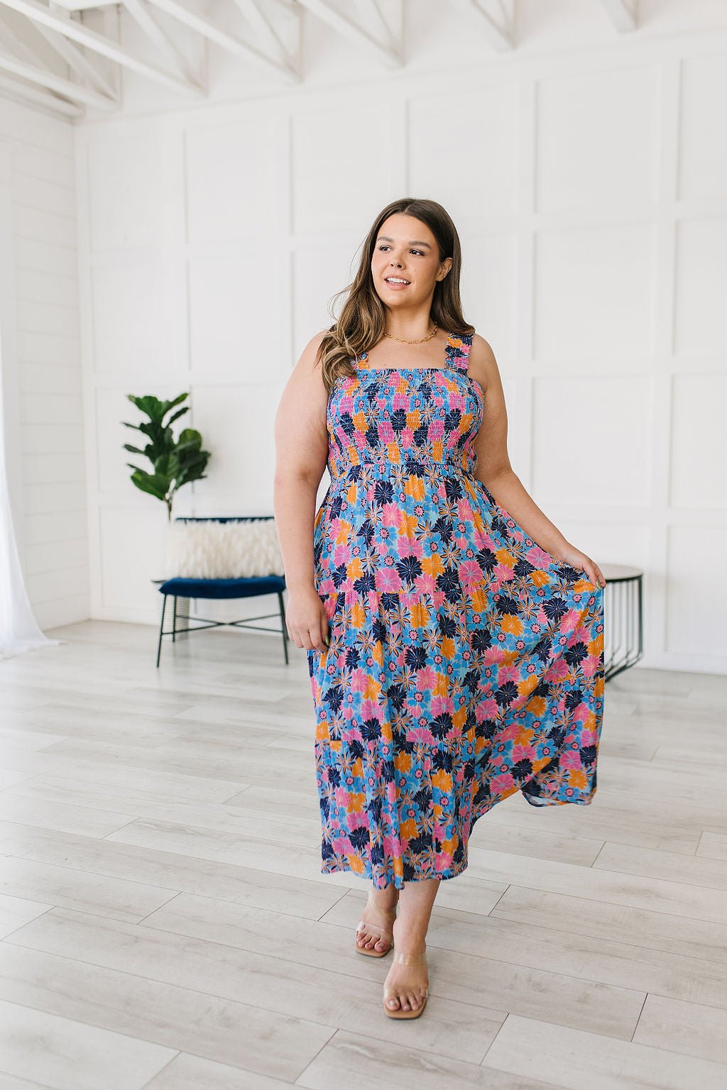 Along The Way Floral Maxi (Online Exclusive) - Uptown Boutique Ramona