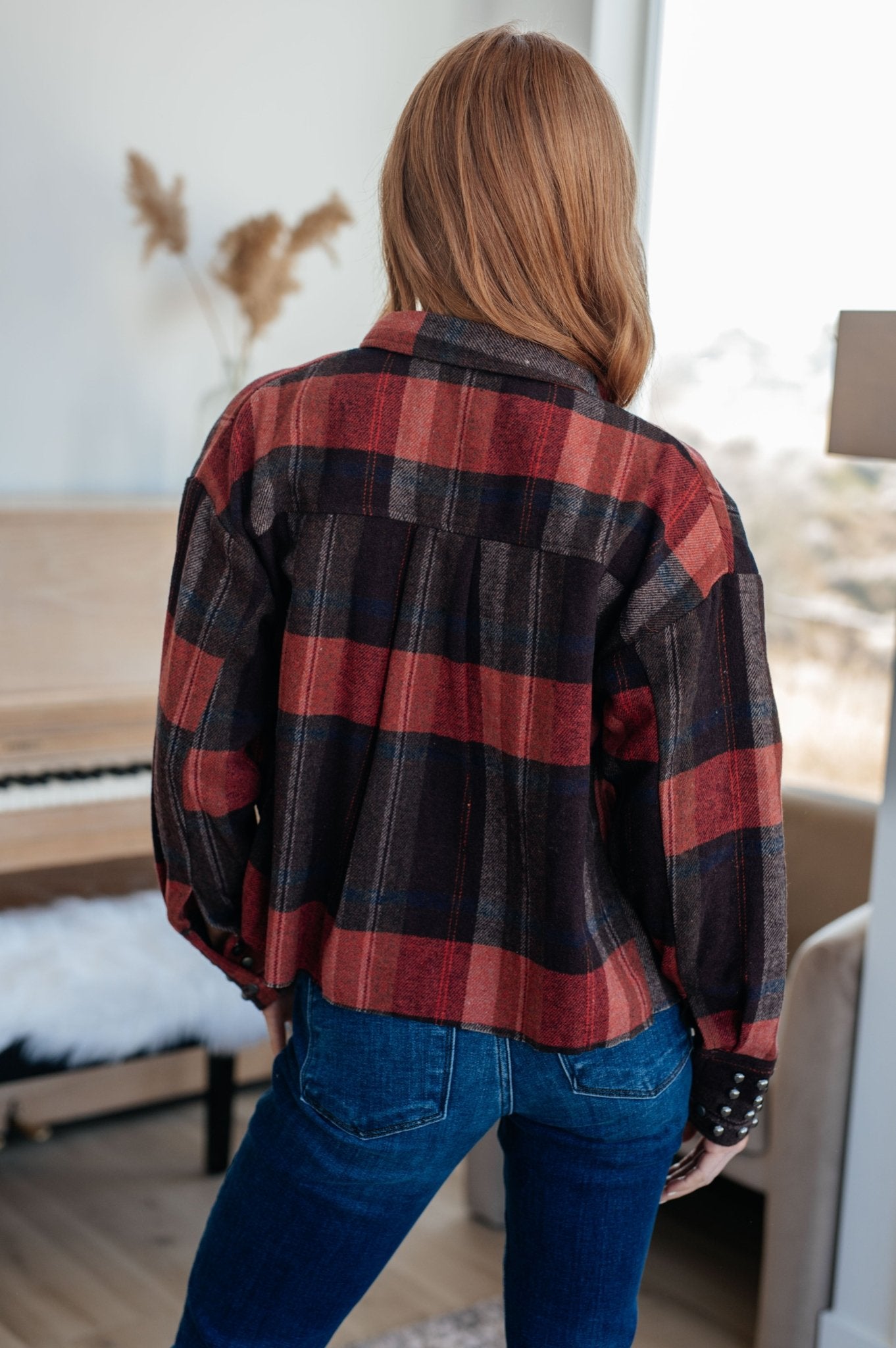 Already There Plaid Shacket (Online Exclusive) - Uptown Boutique Ramona