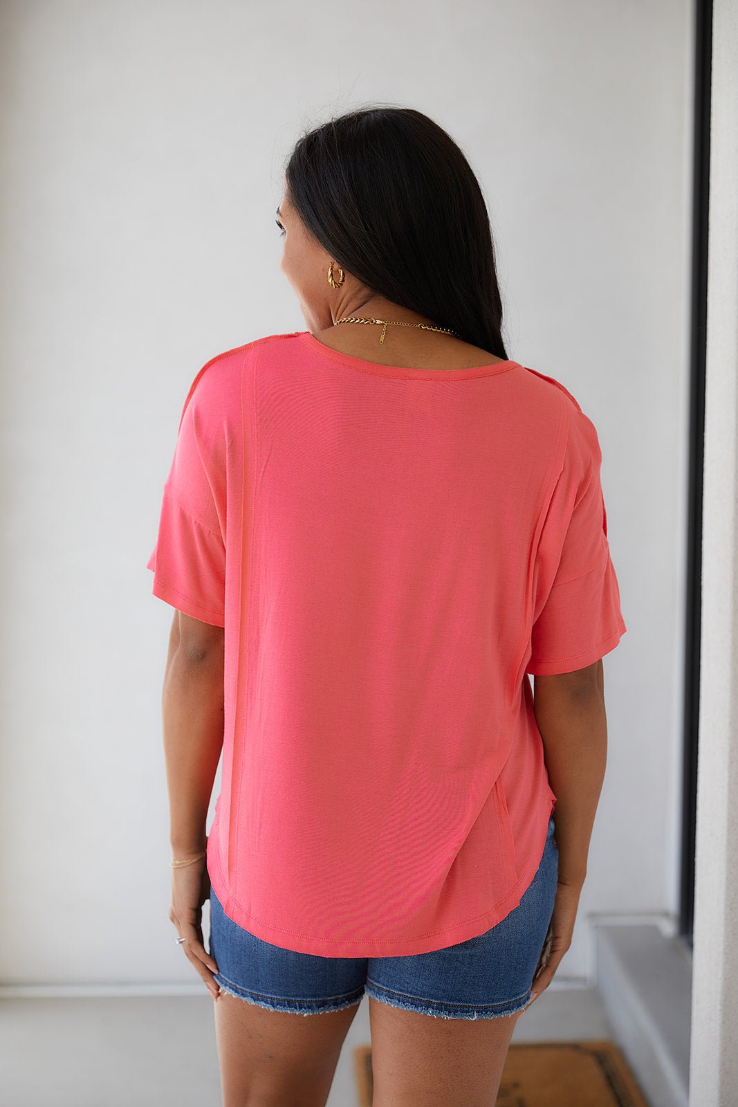 Always Mine Scoop Neck Top (Online Exclusive) - Uptown Boutique Ramona