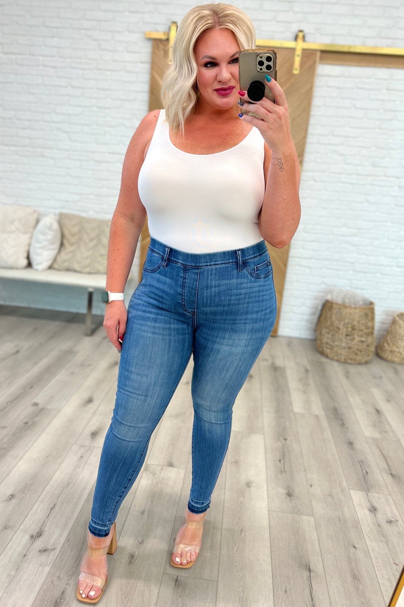 Amanda plus fashion size jeans