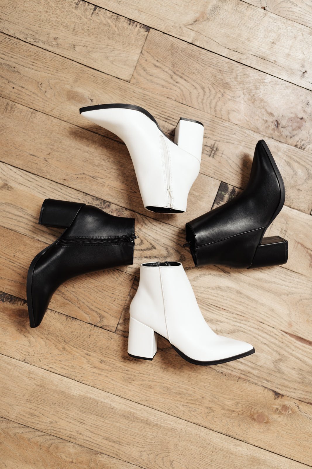 Amari Ankle Boots In Black (Online Exclusive) - Uptown Boutique Ramona