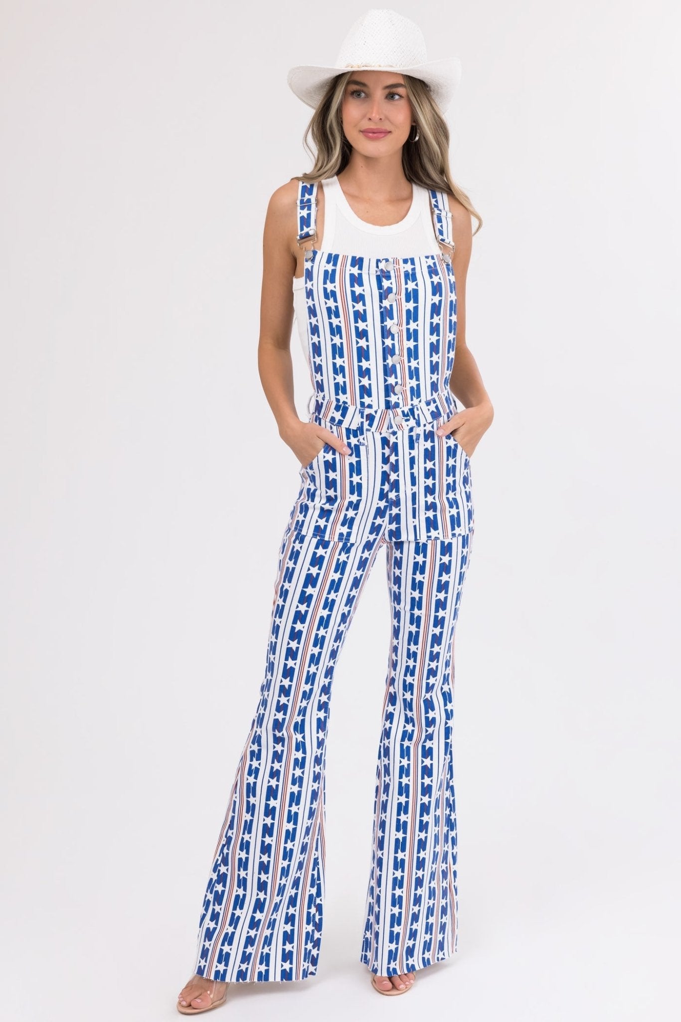 American Blues Overalls - Uptown Boutique Ramona