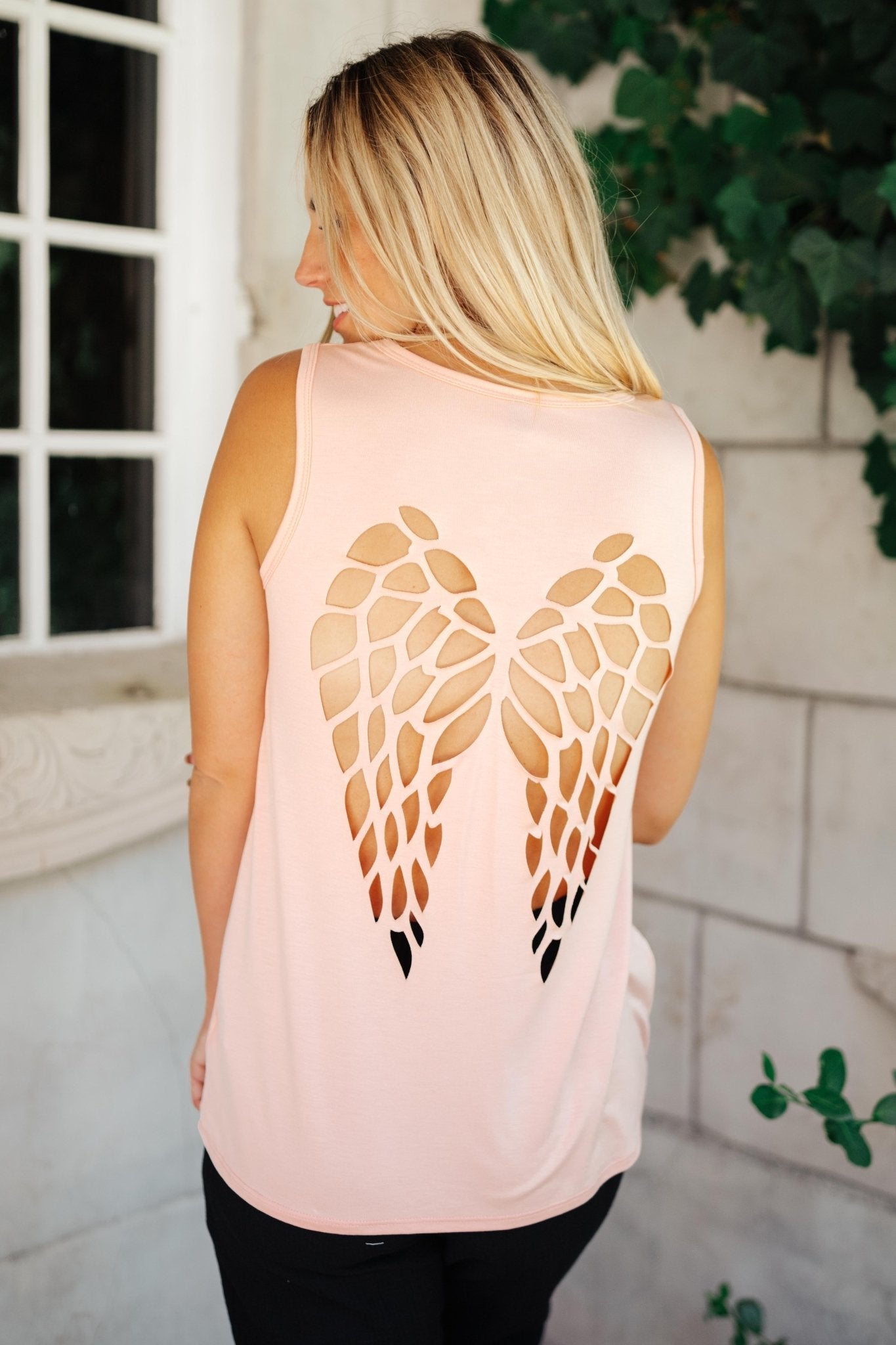 Angelina Tank in Soft Pink (Online Exclusive) - Uptown Boutique Ramona