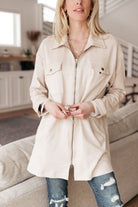 Aniston Everyday Jacket In Ivory (Online Exclusive) - Uptown Boutique Ramona