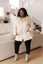 Aniston Everyday Jacket In Ivory (Online Exclusive) - Uptown Boutique Ramona